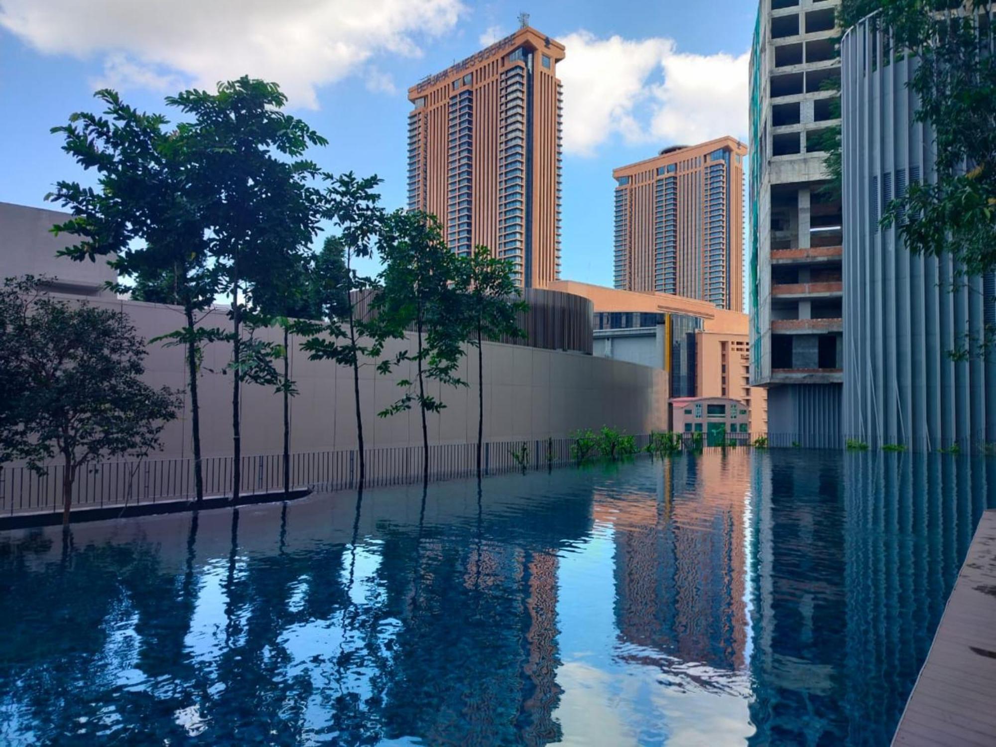 Ferienwohnung Lotus Infinity Pool At Lucentia Kuala Lumpur Exterior foto